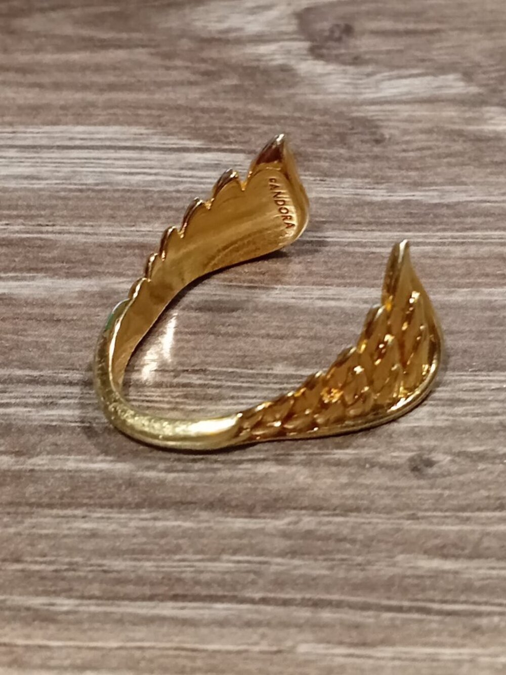 Authentic Marvel x Pandora Thor Wings Open Ring